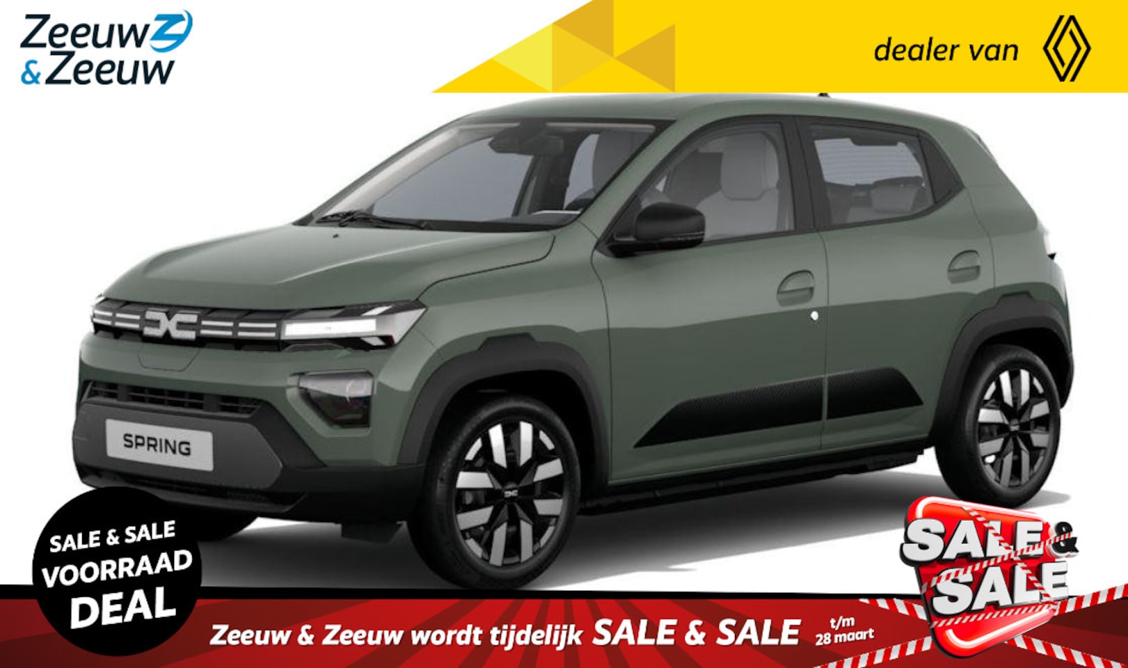 Dacia Spring - Expression 70 vanaf nu te bestellen | inclusief gratis 7 jaar garantie tot 140.000km | fin - AutoWereld.nl