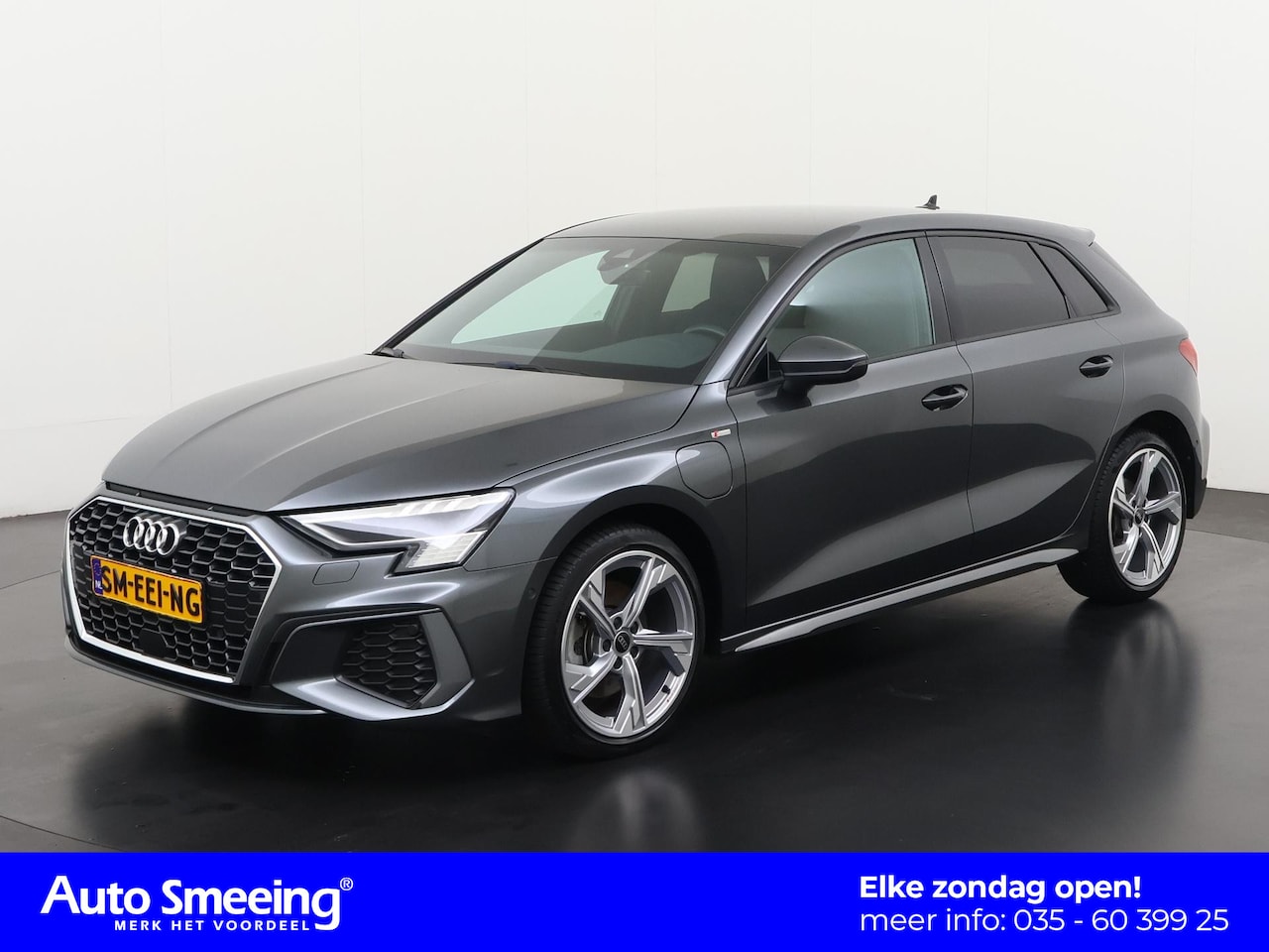 Audi A3 Sportback - 40 TFSIe S Line | Leder/alcantara | Matrix LED | Adaptive cruise | Zondag open! - AutoWereld.nl