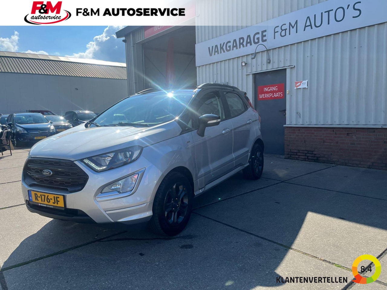 Ford EcoSport - 1.0 EcoBoost ST-Line Black Stoelverwarming, Clima, Cruise, PDC achter - AutoWereld.nl