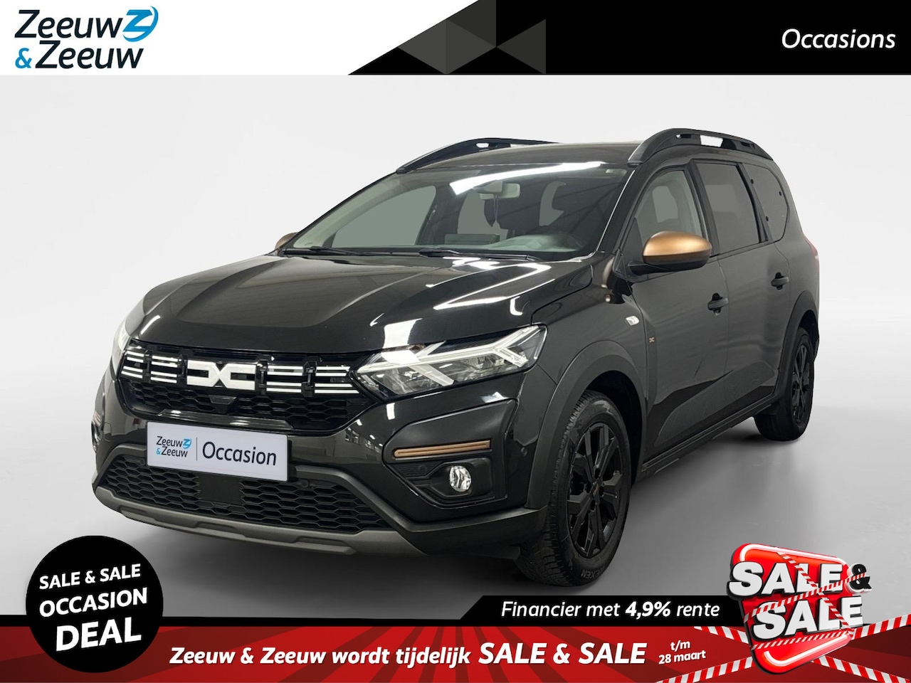 Dacia Jogger - 1.0 TCe 100 ECO-G Extreme 7p. AIRCO CAMERA CRUISE CONTROLE KEYLESS ENTRY 7 STOELEN APPLE C - AutoWereld.nl