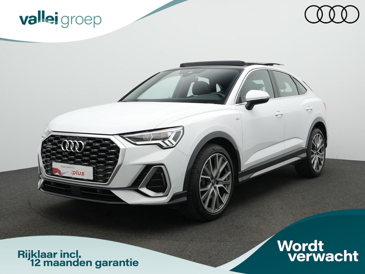 Audi Q3 Sportback - 45 TFSI 230 pk S-tronic Quattro Pro Line S / S-Line | Panoramadak | Navigatie | Carplay - AutoWereld.nl