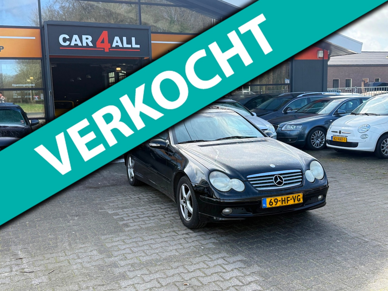 Mercedes-Benz C-klasse Sportcoupé - 200 K. APK 29-9-2026/AIRCO/LMVELGEN - AutoWereld.nl