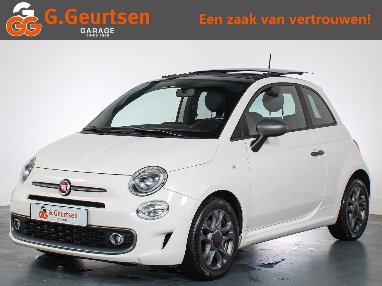 Fiat 500 - 0.9 TwinAir Turbo 500S Panoramadak, LED, Cruise Control - AutoWereld.nl
