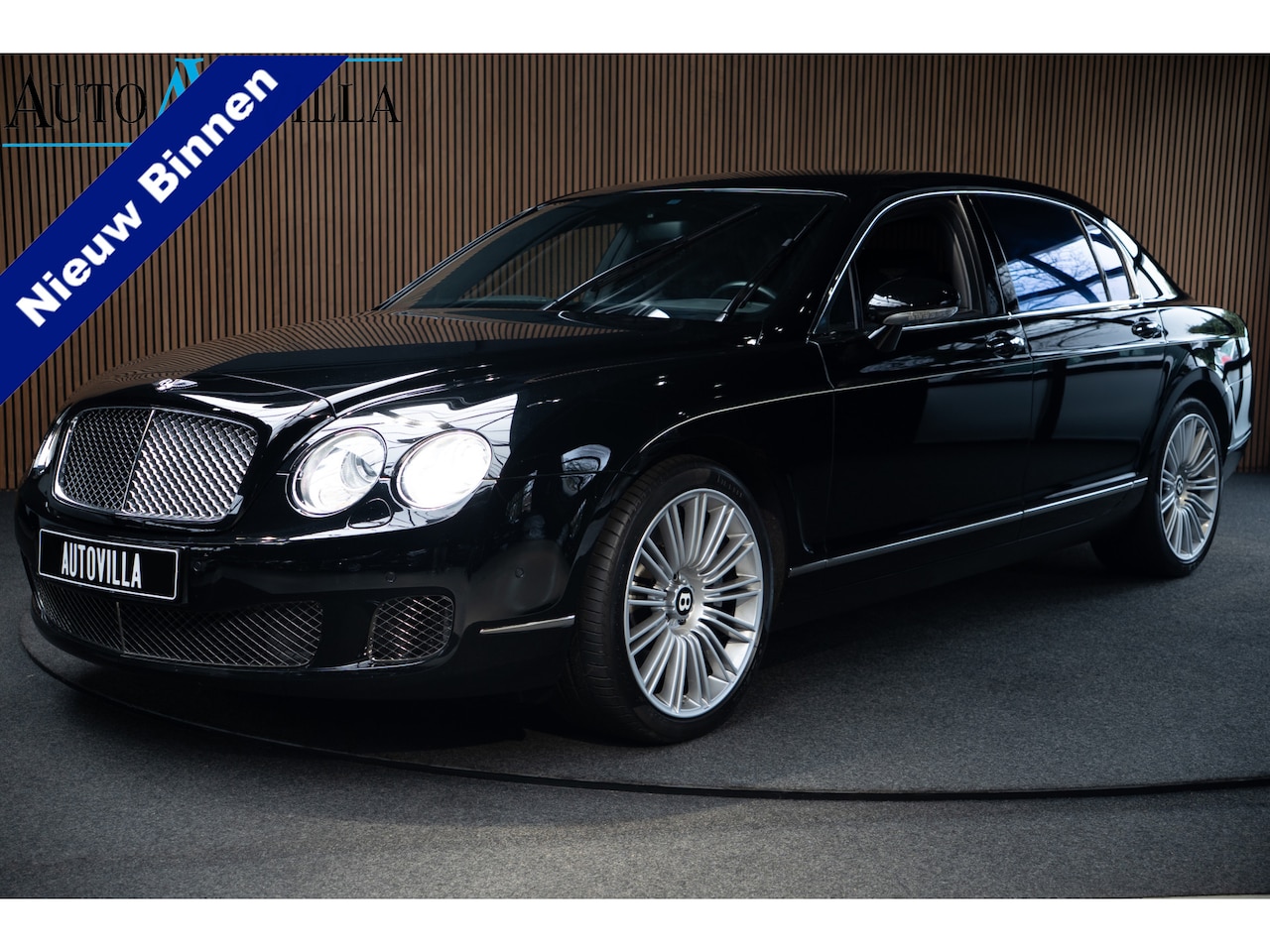 Bentley Continental Flying Spur - 6.0 W12 Speed Leer Navi Naim Memory seats Massage Elektr. achterklep Softclose Climate voo - AutoWereld.nl