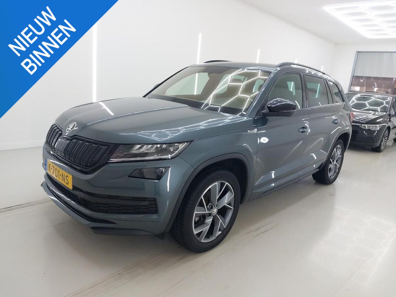 Skoda Kodiaq - 1.5 TSI SPORTLINE BUSINESS I AUTOMAAT I TREKHAAK I P-CAMERA I STOELVERWARMING - AutoWereld.nl