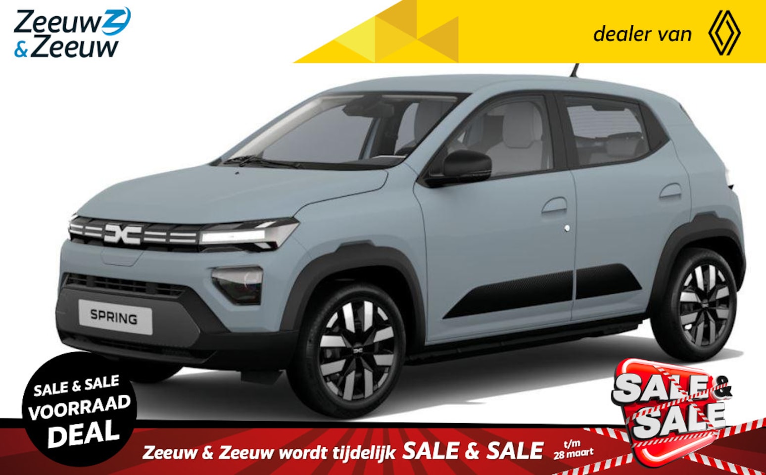 Dacia Spring - Expression 70 vanaf nu te bestellen | inclusief gratis 7 jaar garantie tot 140.000km | fin - AutoWereld.nl