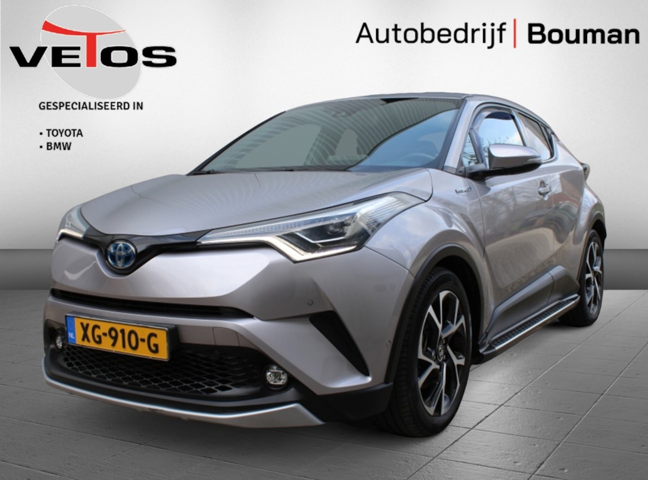 Toyota C-HR - 1.8 Hybrid Style Premium / Trekhaak Afneembaar / Navigatie - AutoWereld.nl