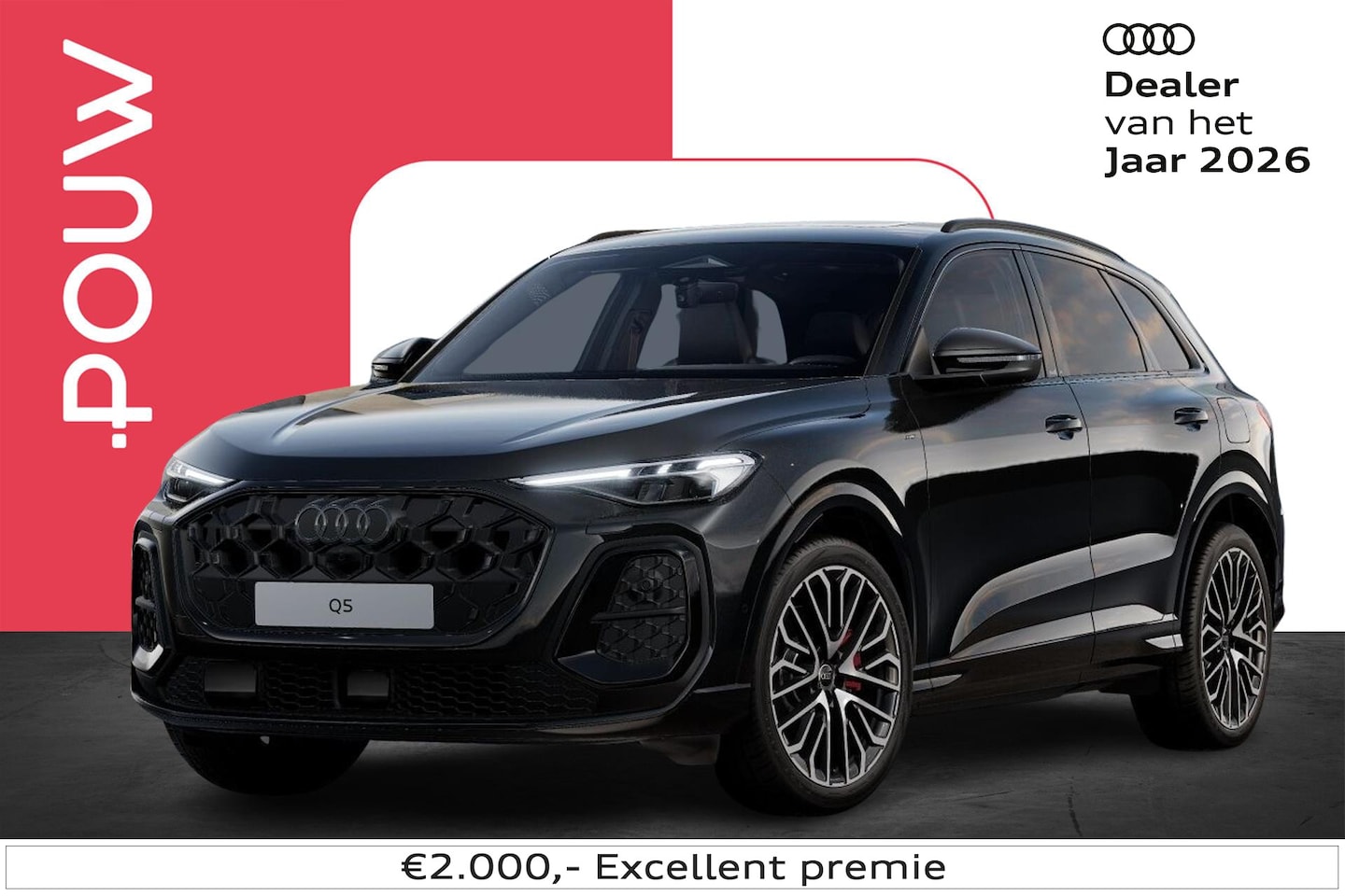 Audi Q5 - 2.0 TFSI e-hybrid quattro S edition Competition | 21" Velgen | Panoramadak - AutoWereld.nl