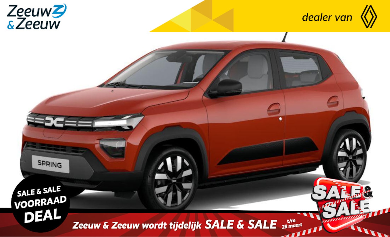 Dacia Spring - Expression 70 vanaf nu te bestellen | inclusief gratis 7 jaar garantie tot 140.000km | fin - AutoWereld.nl