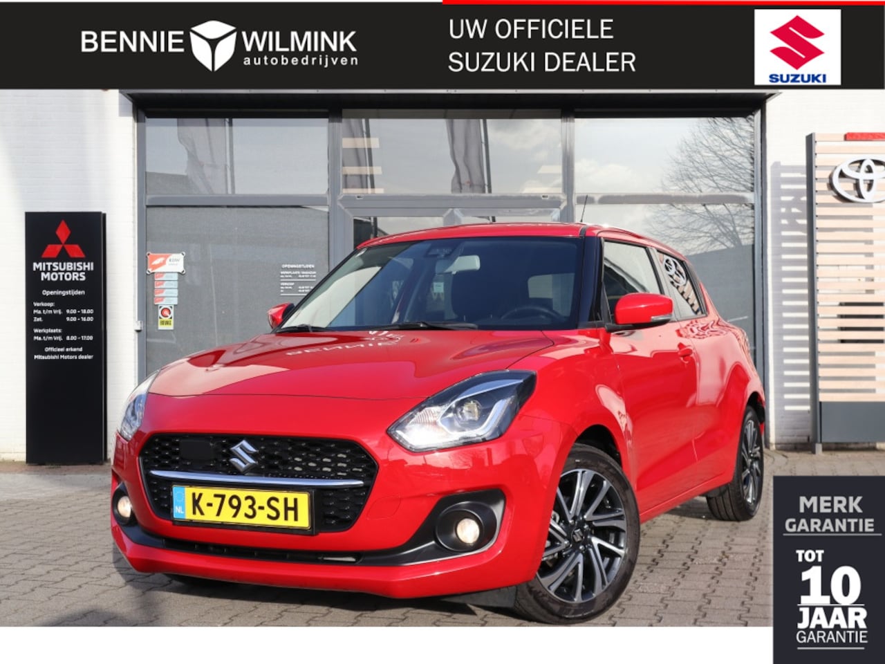 Suzuki Swift - 1.2 Style Smart Hybrid AdaptiveCruise/Navi/Keyless - AutoWereld.nl