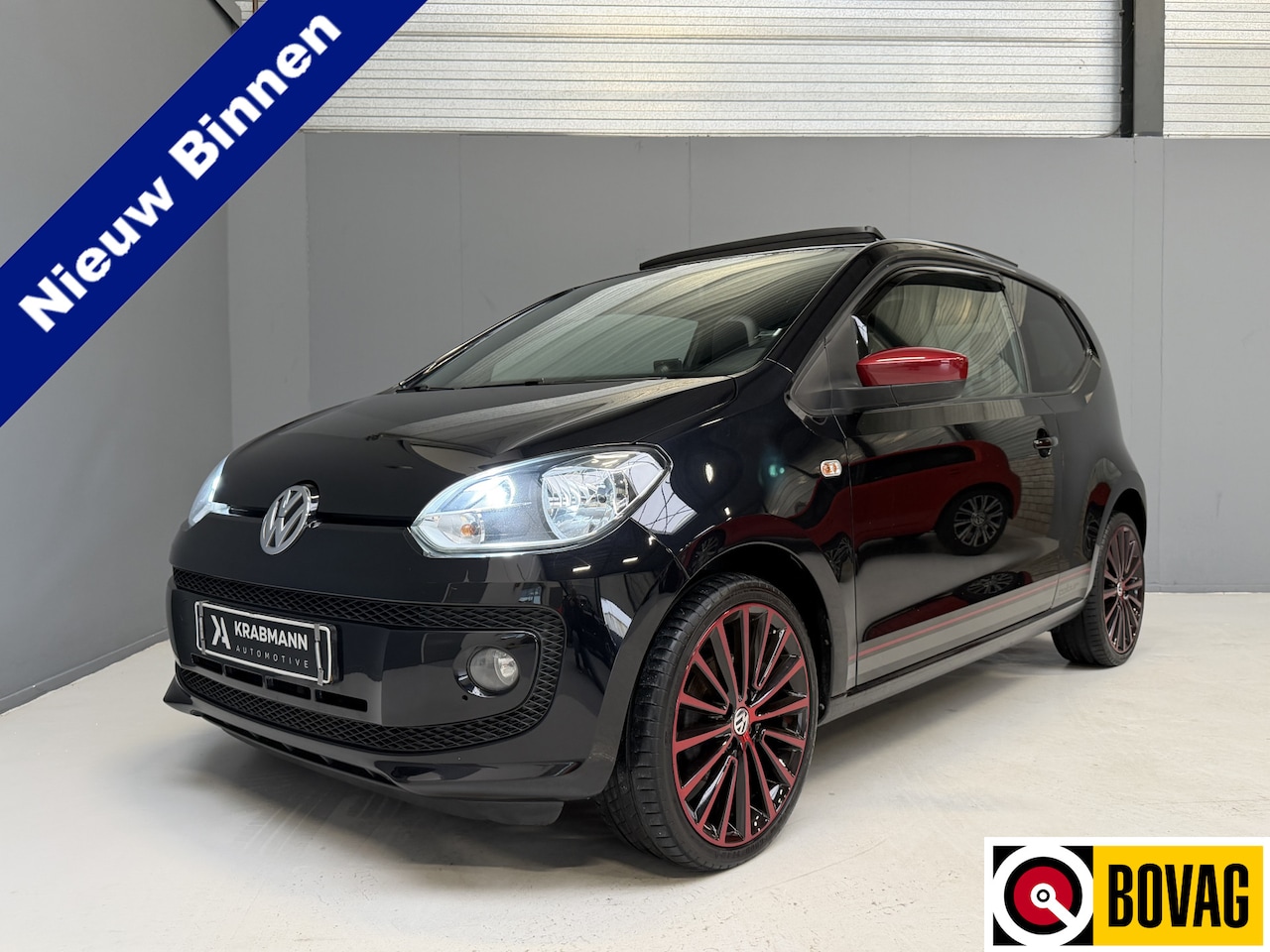 Volkswagen Up! - 1.0 high up! Colour UP Pano|Airco|Cruise - AutoWereld.nl