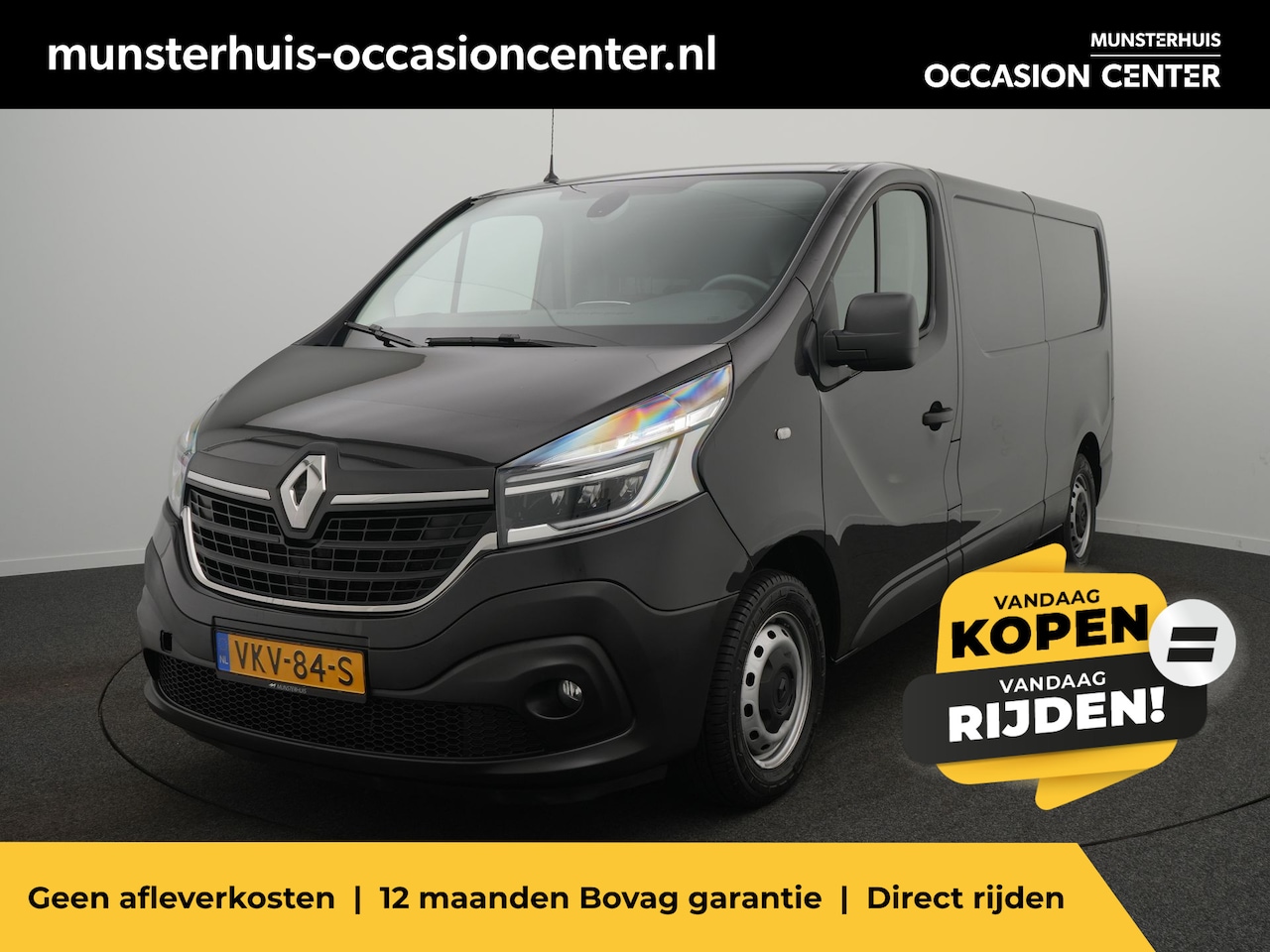 Renault Trafic - 2.0 dCi 120 T29 L2H1 Comfort - Achteruitrijcamera - Cruise Control - DAB - AutoWereld.nl