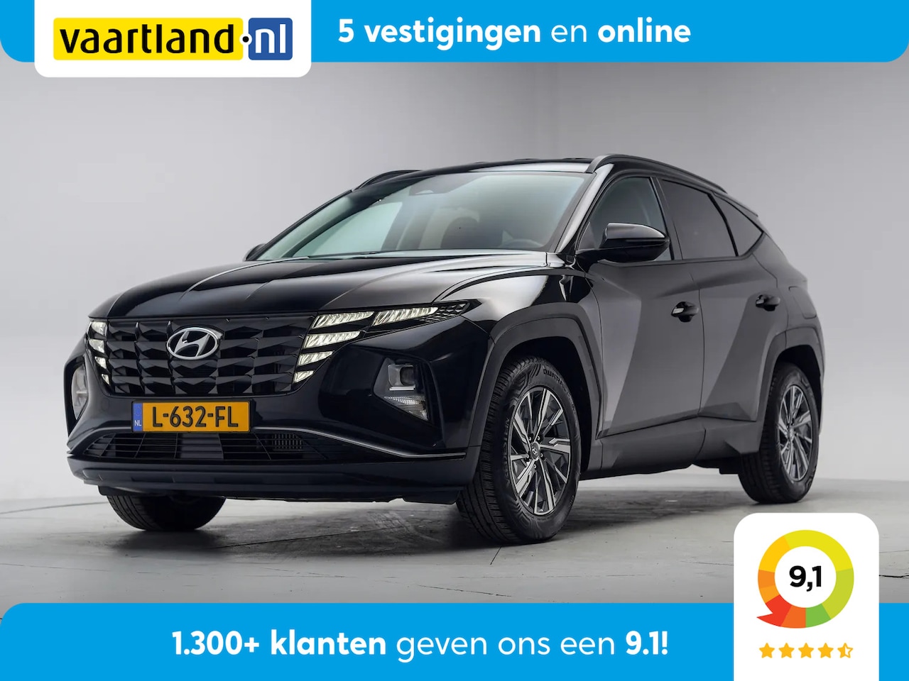 Hyundai Tucson - 1.6 T-GDI MHEV i-Motion [ Trekhaak Navi Apple / Android Stoelverwarming] - AutoWereld.nl