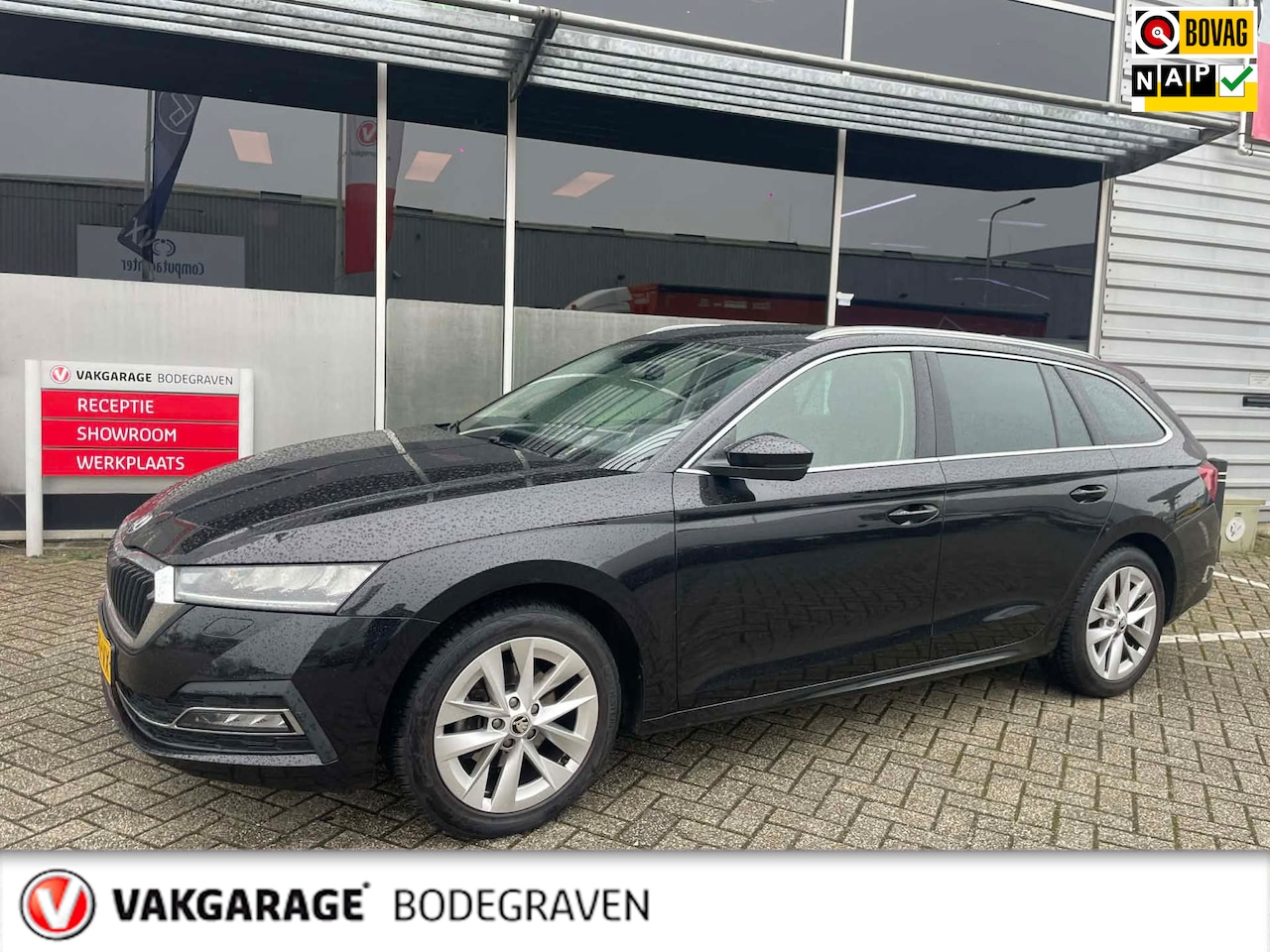 Skoda Octavia Combi - 1.0 TSI Business Edition Plus / leer / camera / stoelverwarming - AutoWereld.nl