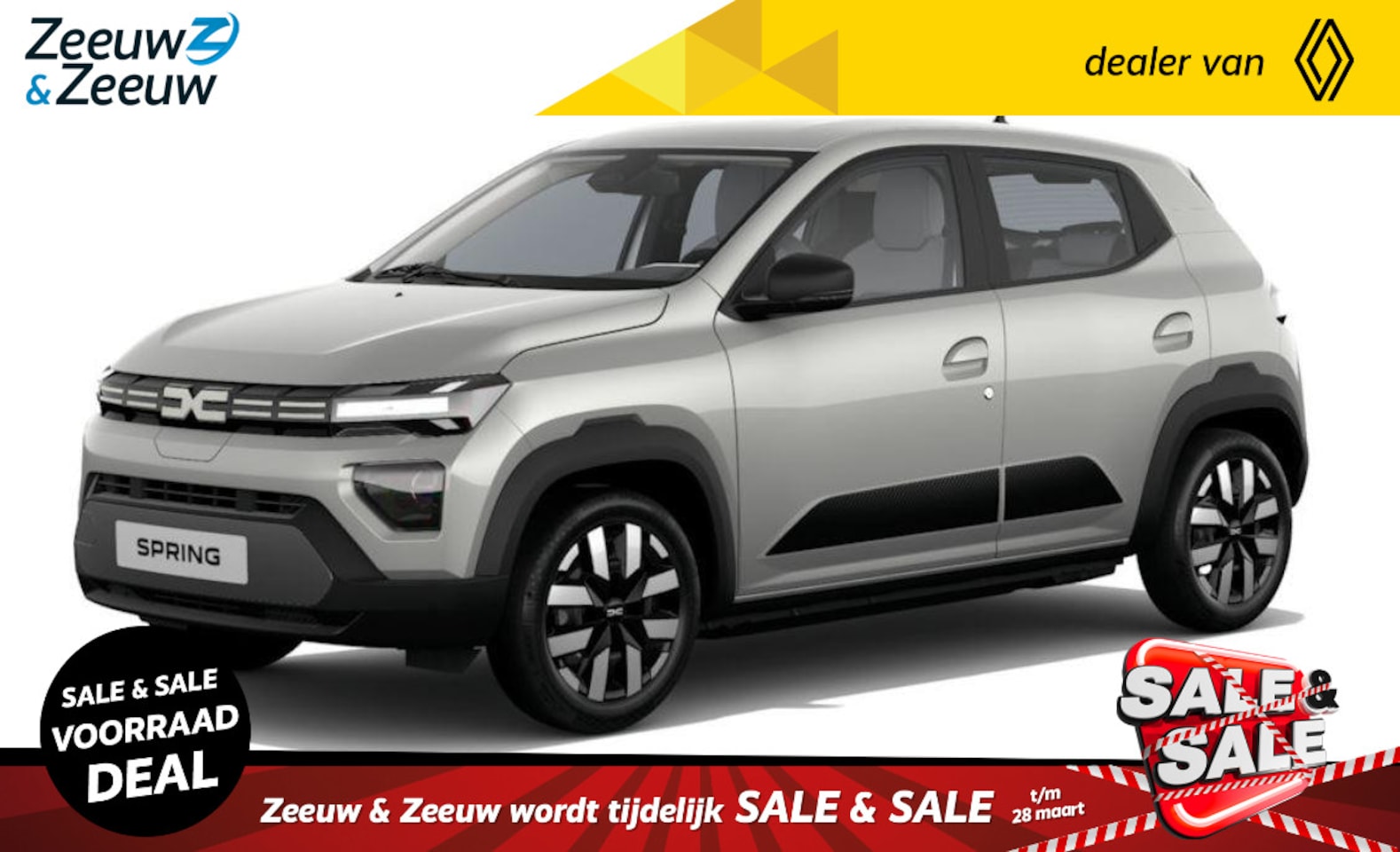 Dacia Spring - (ANWB Private Lease Actie v.a. € 274,-) Expression 70 | Wij maken graag een Private Lease - AutoWereld.nl