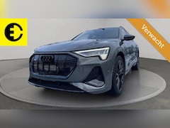 Audi e-tron - 55 quattro Advanced edition Plus 95 kWh |Schuif\kanteldak | Oranje stiksels | Digital mirr