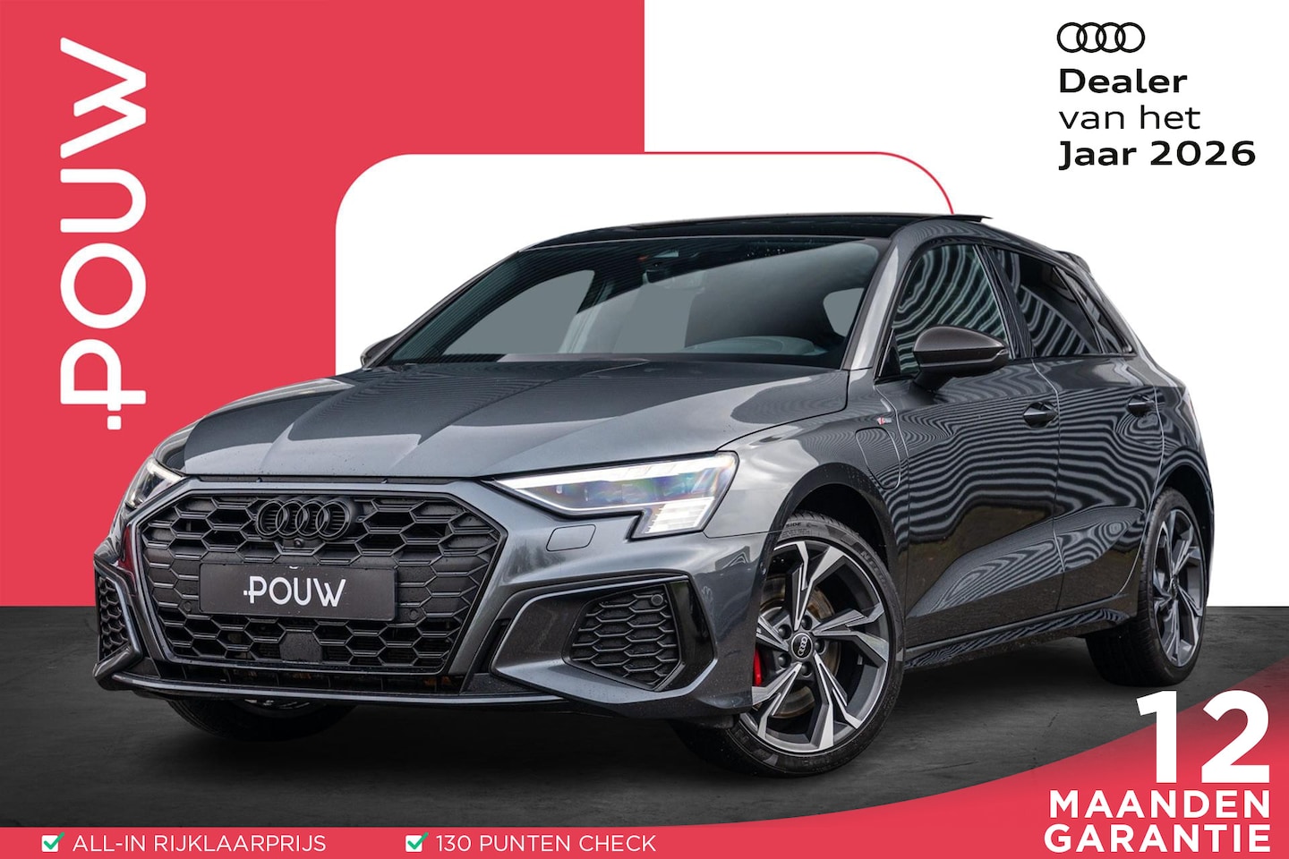 Audi A3 Sportback - 45 TFSIe 245pk PHEV S Edition Competition | Panoramadak | Bang&Olufsen 3D | Head-up Displa - AutoWereld.nl