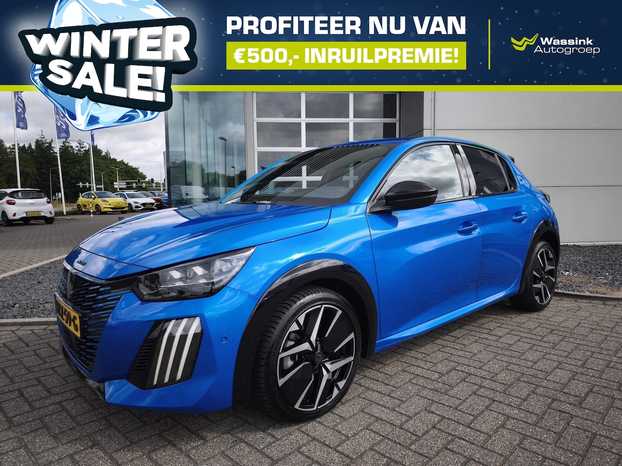 Peugeot 208 - 1.2 Hybrid 136 GT | WINTERSALE | Navigatie | Adaptive cruise | Full LED | Sportinterieur - AutoWereld.nl