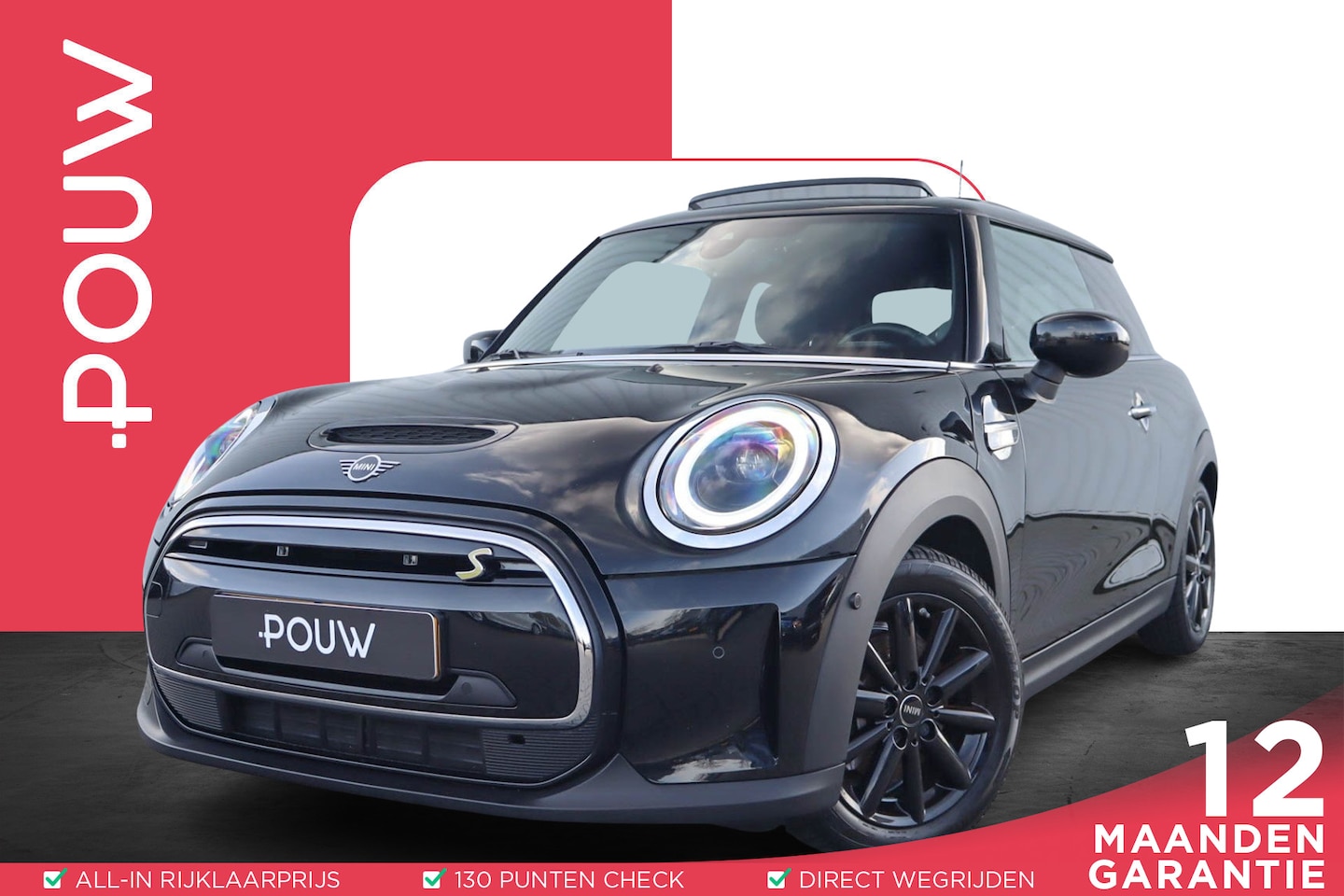 MINI Mini-Electric - 184pk Camden Edition 33 kWh | Panoramadak | Camera | Navigatie - AutoWereld.nl