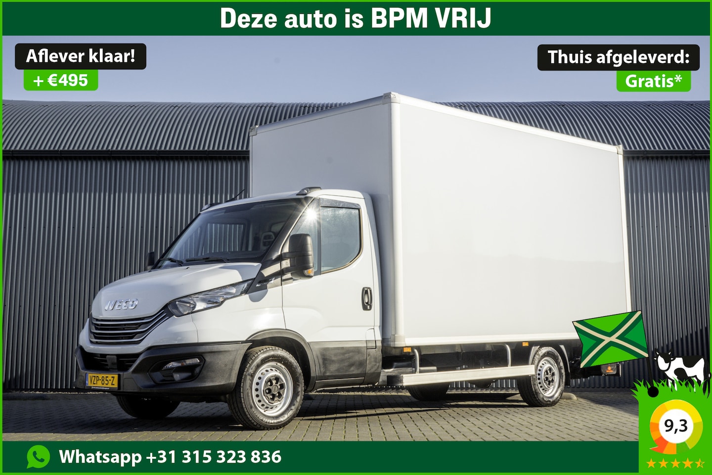 Iveco Daily - **35S14 2.3 | Bakwagen met laadklep | Euro 6 | Automaat | Cruise | Airco | Camera** - AutoWereld.nl