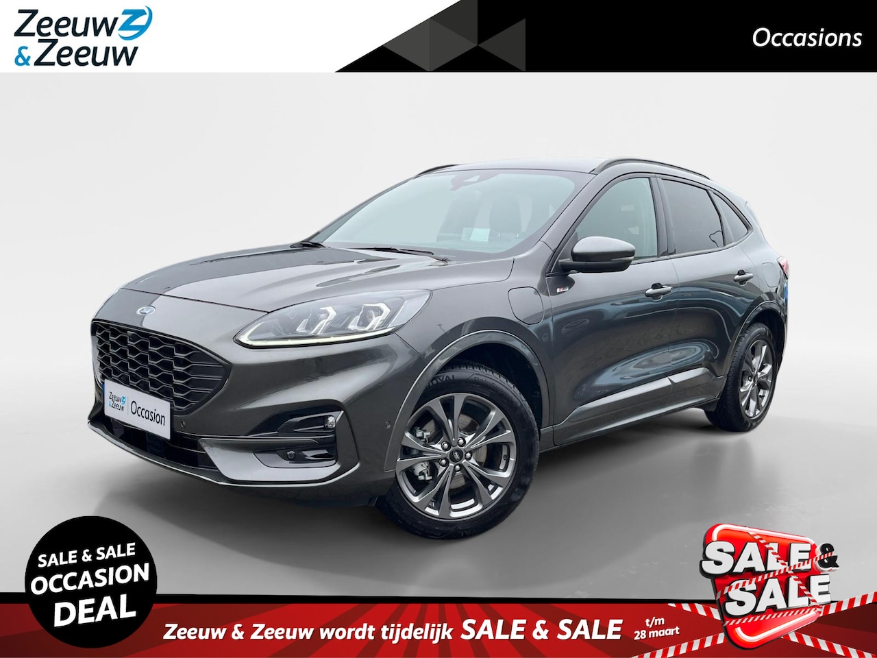 Ford Kuga - 2.5 PHEV ST-Line Winterpack| Dodehoek Detectie | Elektr. Achterklep | Adapt. Cruise Contro - AutoWereld.nl