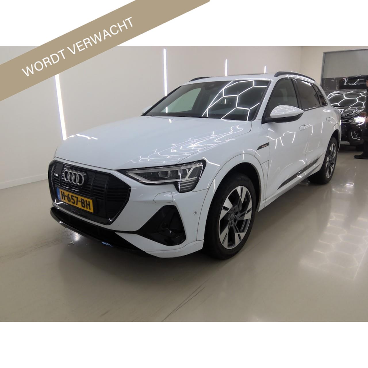 Audi e-tron - 50 SOH 90% Quattro S-Line Black optiek PANORAMA Origineel NL - AutoWereld.nl