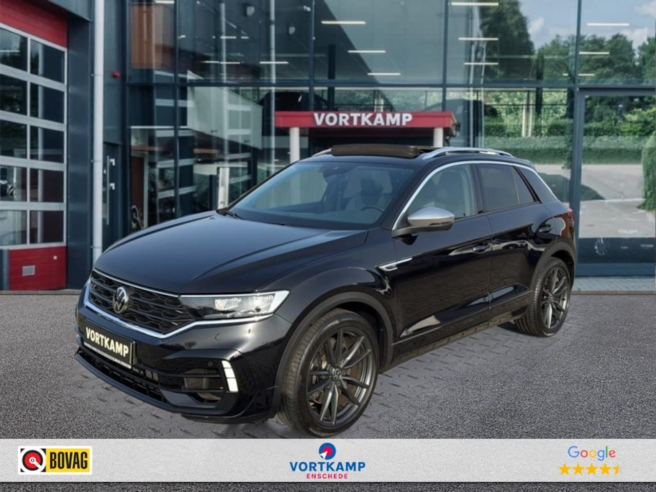 Volkswagen T-Roc - 2.0 TSI R 4MOTION TREKHAAK/CAMERA/PANO-DAK/ELEK-KLEP/BEATS/ACC/STOELVERW - AutoWereld.nl