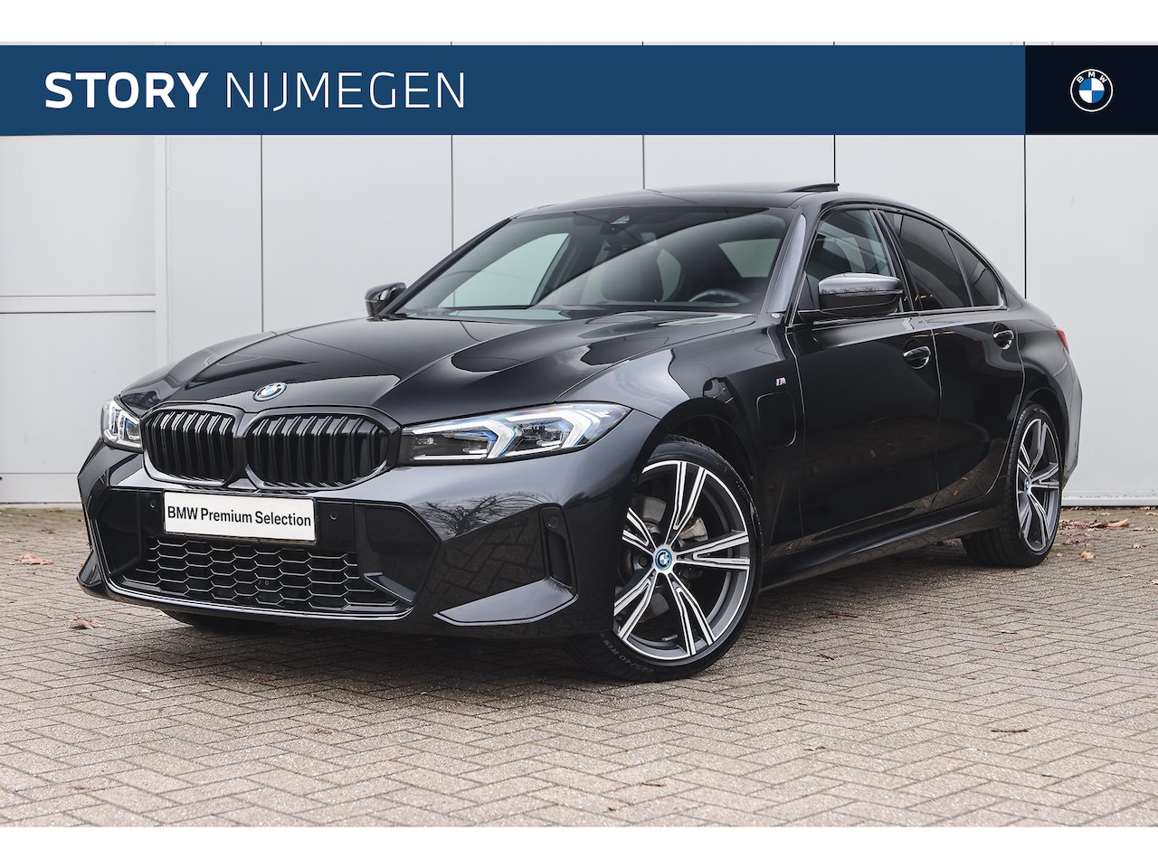 BMW 3-serie - 320e High Executive M Sport Automaat / Sportstoelen / Achteruitrijcamera / Comfort Access - AutoWereld.nl