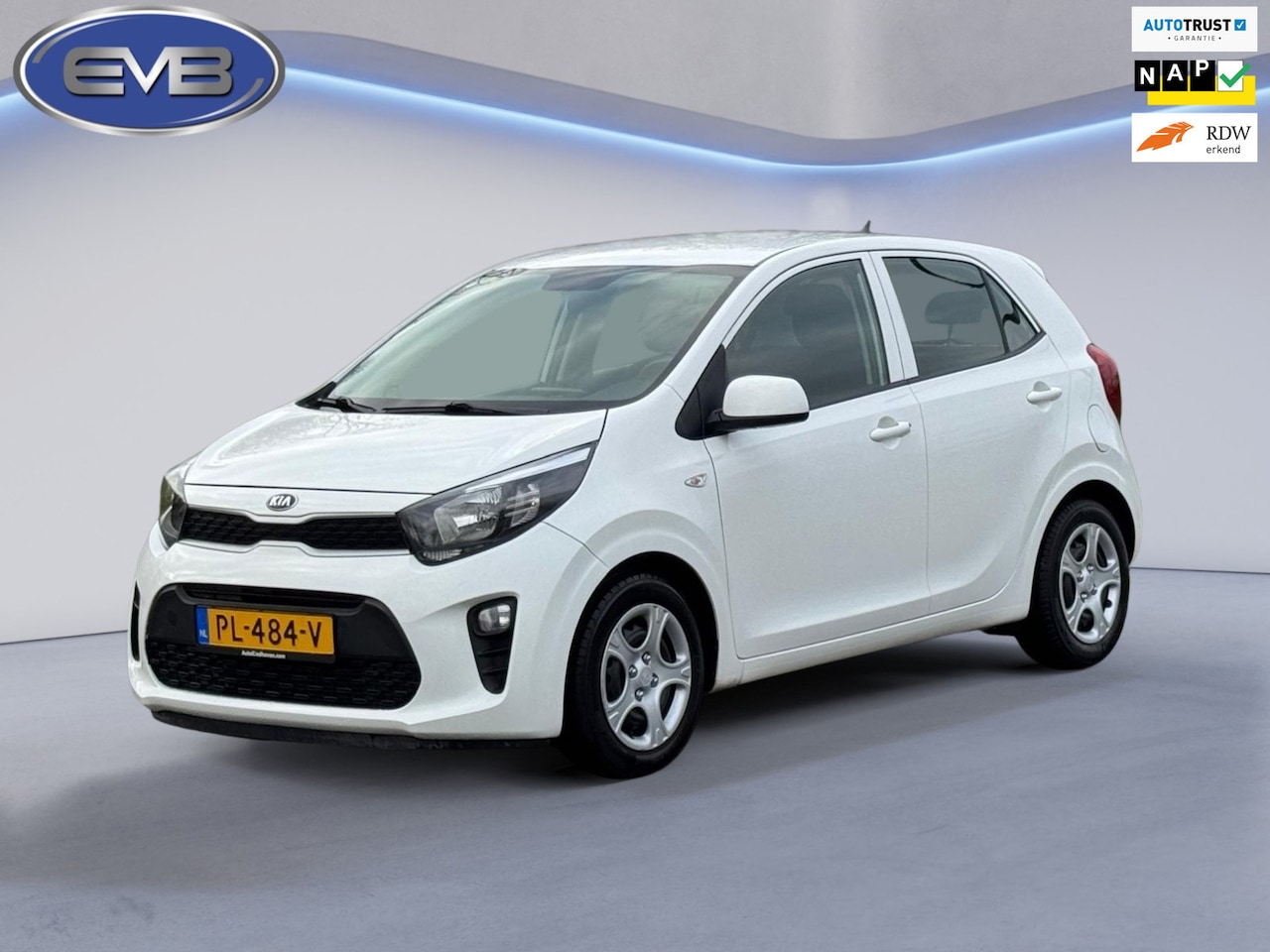 Kia Picanto - 1.0 CVVT EconomyPlusLine 1.0 CVVT EconomyPlusLine, 5 deurs, airco, apk 02-2027, NL auto met nationale auto pas - AutoWereld.nl