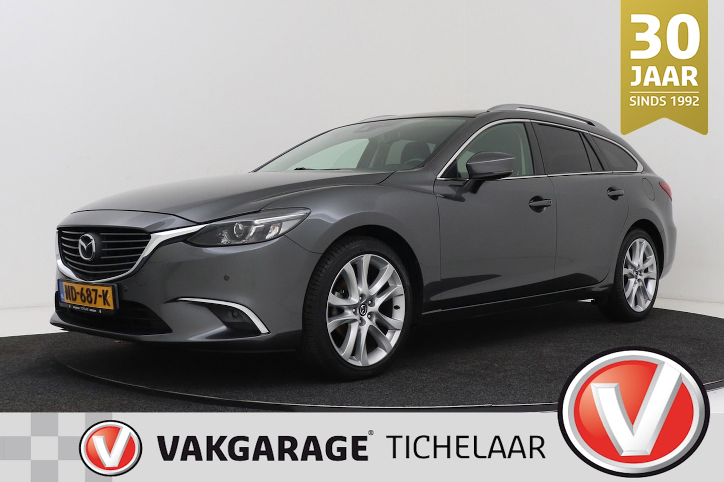 Mazda 6 Sportbreak - 2.0 SkyActiv-G 165 Skylease GT Limited | Trekhaak | Org NL | GT-M | Bose | Keyless Entry/S - AutoWereld.nl