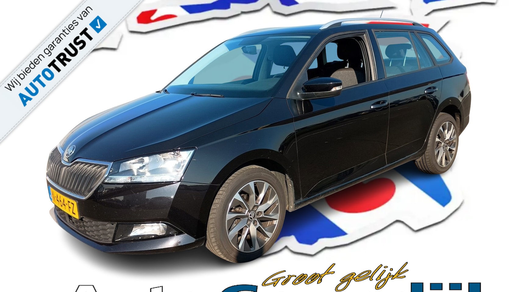 Skoda Fabia Combi - 1.0 TSI Business Edition AIRCO,CRUISE,NAVI,LMV,DAKRAILS - AutoWereld.nl