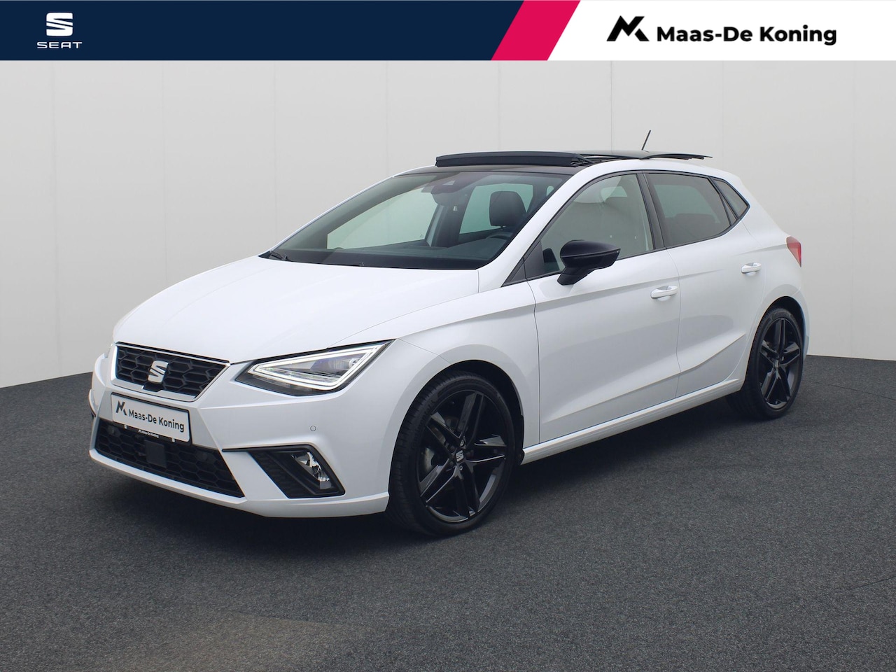 SEAT Ibiza - 1.0EcoTSI/115PK FL FR Business Connect · Panoramadak · Leder/Alcantara · Camera + Parkeers - AutoWereld.nl