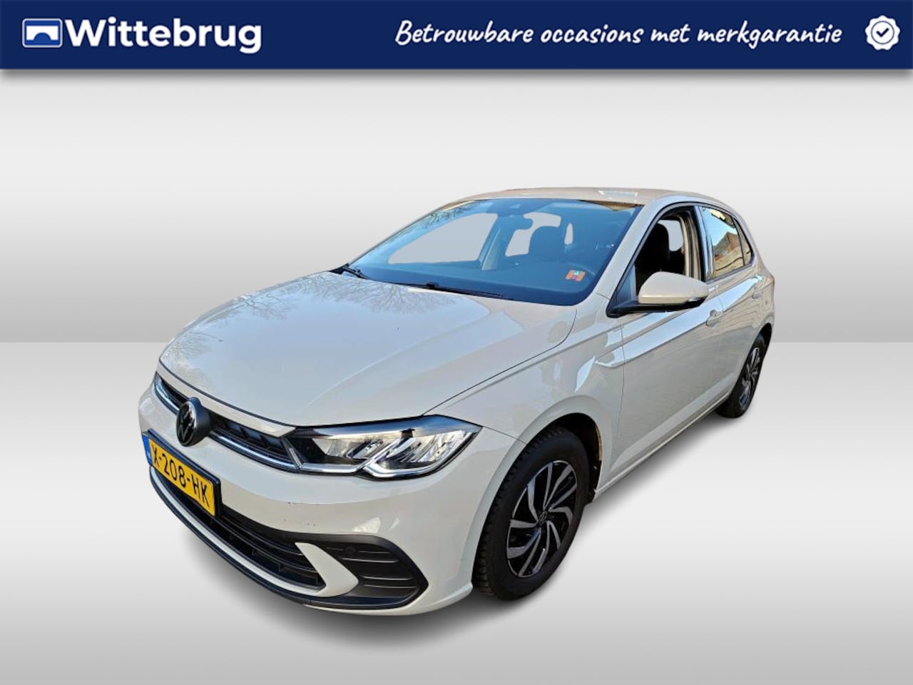 Volkswagen Polo - 1.0 TSI DSG Life / Achteruitrij camera / Carplay / 15'' LMV - AutoWereld.nl