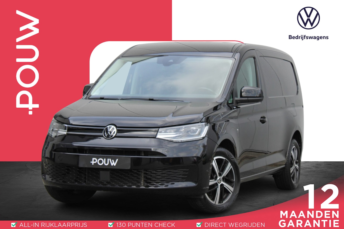 Volkswagen Caddy Cargo Maxi - 2.0 TDI 122pk DSG 1st Edition | Adaptive Cruise Control | Trekhaak | LED Koplampen | Side - AutoWereld.nl