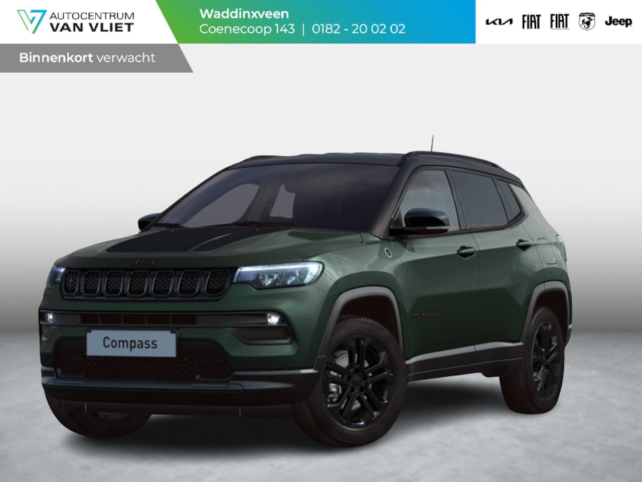 Jeep Compass - 1.5T e-Hybrid North Star Schuif/Kanteldak | Winter Pack | Safety Pack - AutoWereld.nl