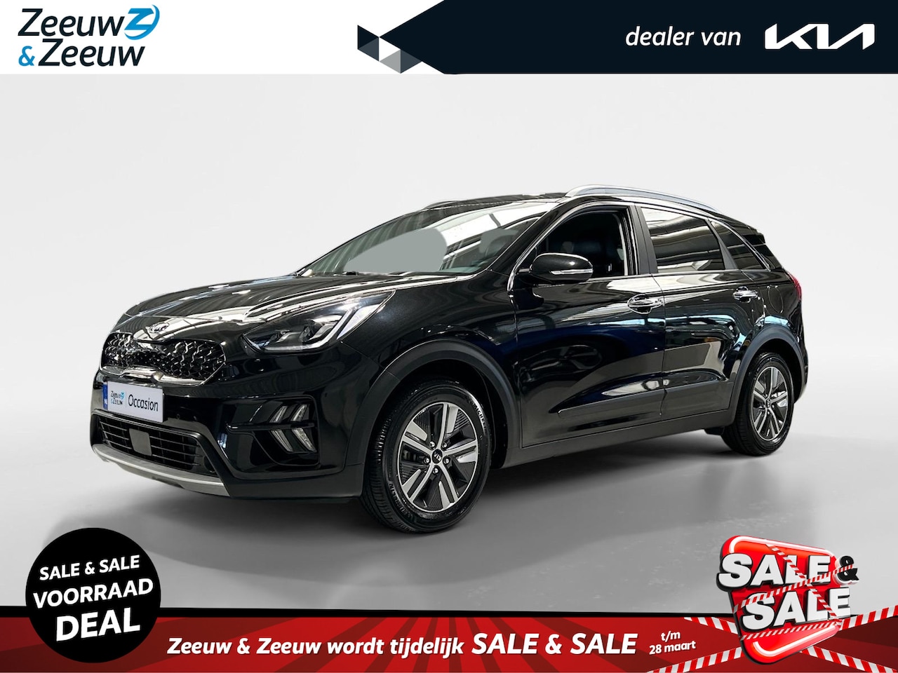 Kia Niro - 1.6 GDi Hybrid DynamicPlusLine | Trekhaak Afneembaar + 13-Polige Stekker | Apple Carplay / - AutoWereld.nl