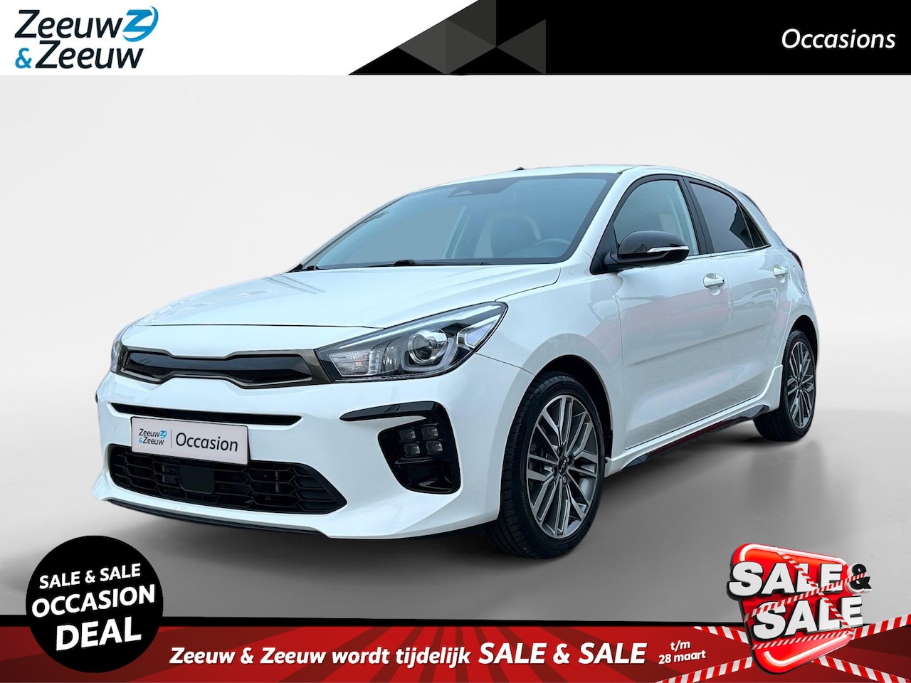 Kia Rio - 1.0 T-GDi MHEV GT-Line | Apple Carplay / Android Auto | Navigatiesysteem | Licht + Regense - AutoWereld.nl
