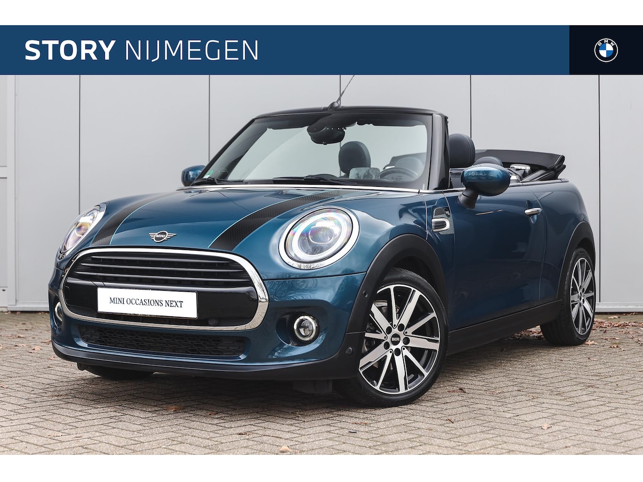 MINI Cabrio - Cooper Automaat / Comfort Access / Achteruitrijcamera / Harman-Kardon / Head-Up / - AutoWereld.nl