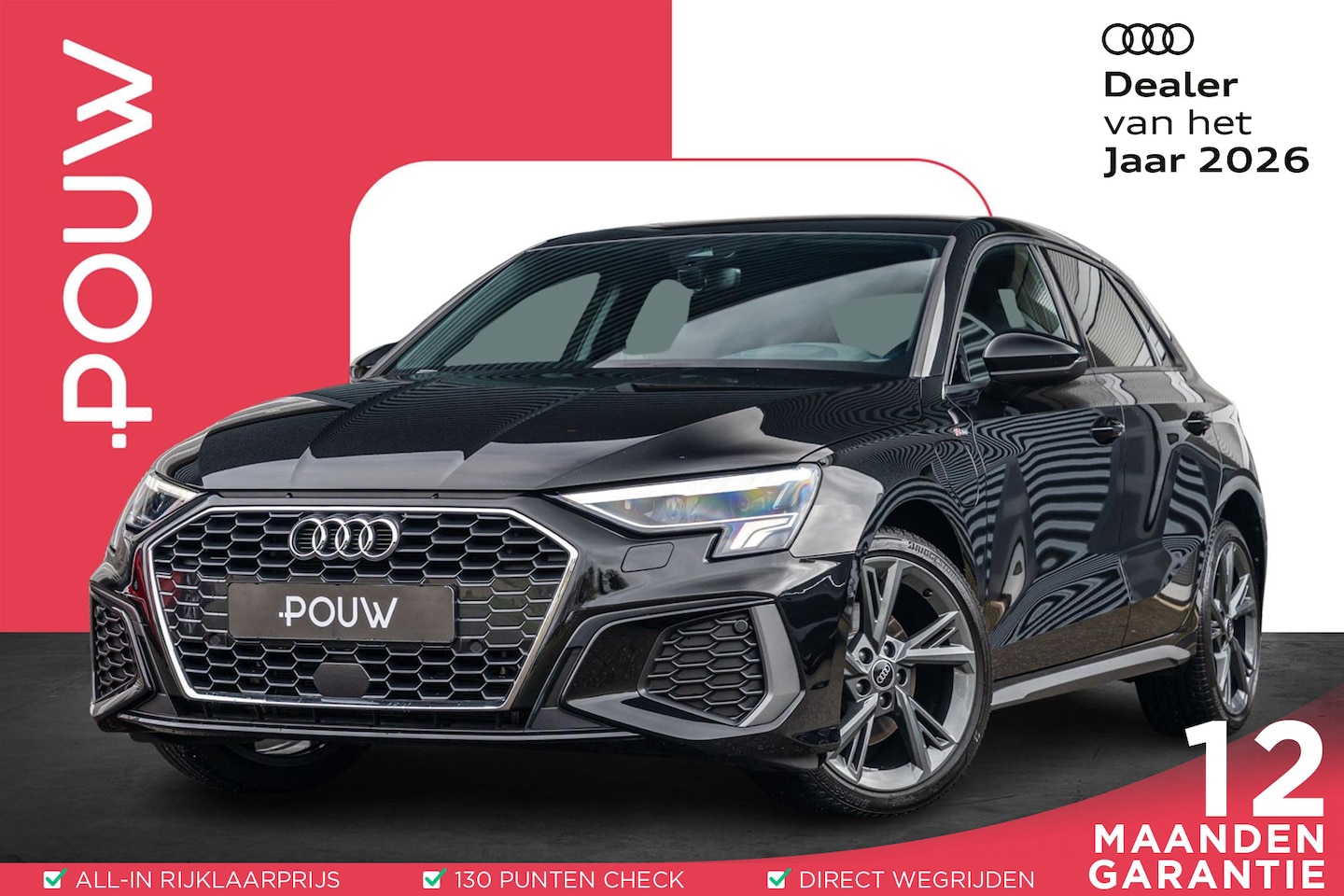 Audi A3 Sportback - 40 TFSIe 204pk PHEV S Edition | Head-up Display | Bang & Olufsen | Achteruitrijcamera | St - AutoWereld.nl