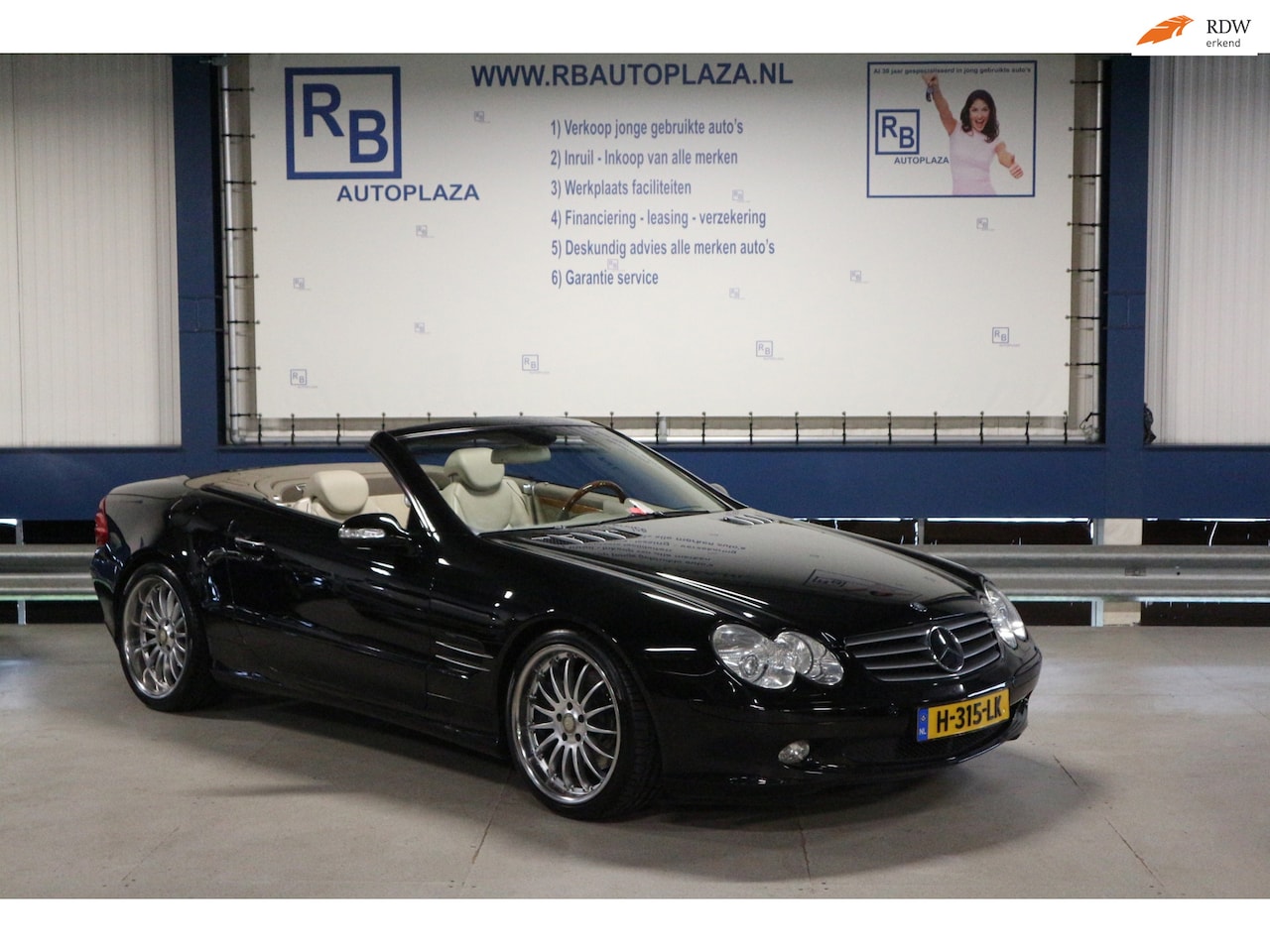 Mercedes-Benz SL-klasse Cabrio - 500 / FULL SERVICE HISTORY / FULL OPTIONS / UNIEK ! ! ! - AutoWereld.nl