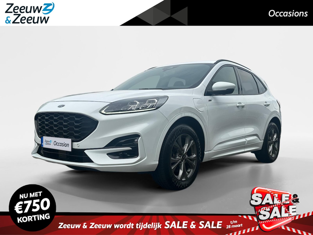 Ford Kuga - 2.5 PHEV ST-Line X | Automaat | Bang & Olufsen audio | Navigatie | Apple carplay & Android - AutoWereld.nl