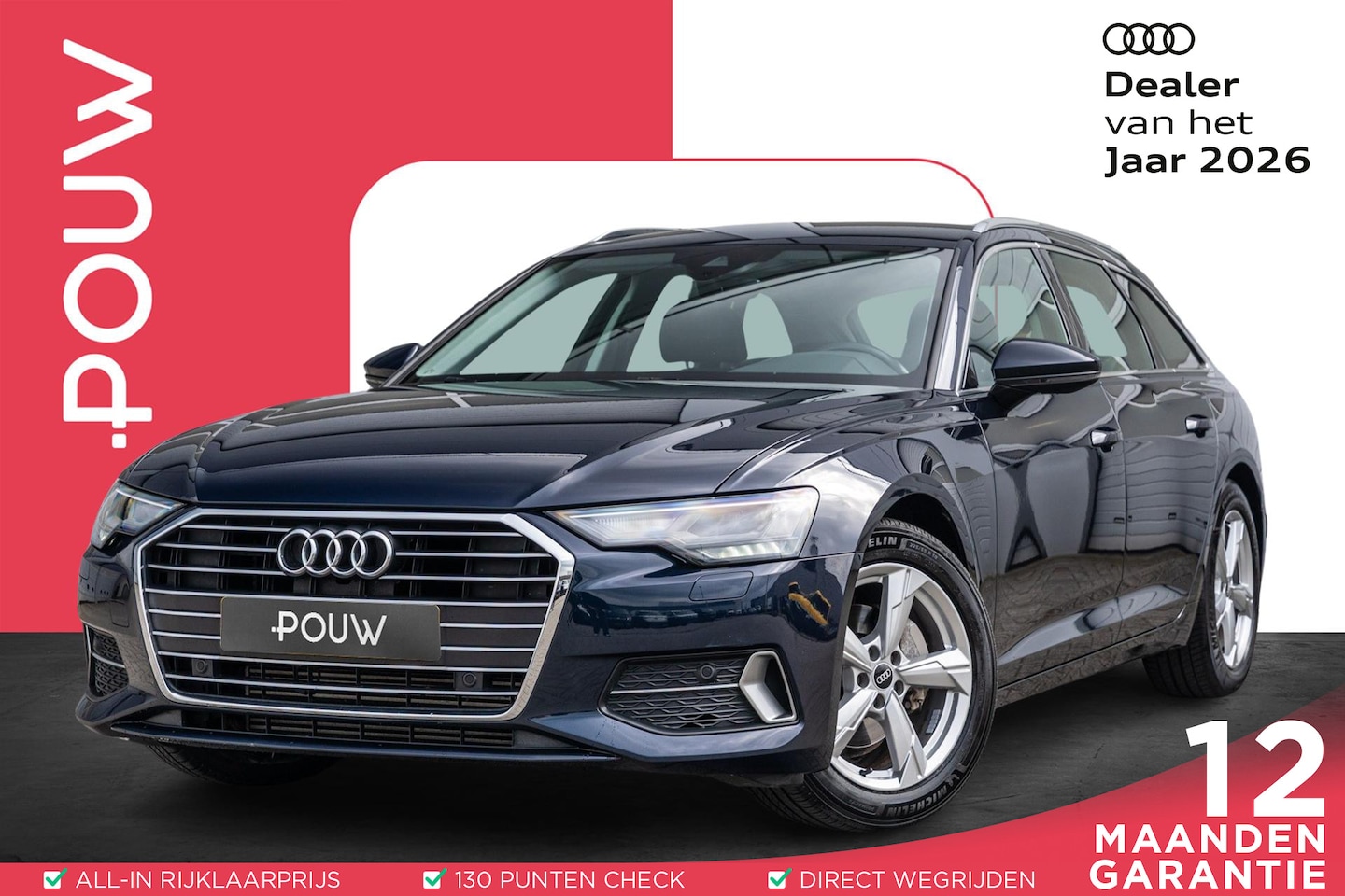 Audi A6 Avant - 40 TFSI 204pk Advanced Edition | Trekhaak | Stoelverwarming | Achteruitrijcamera - AutoWereld.nl