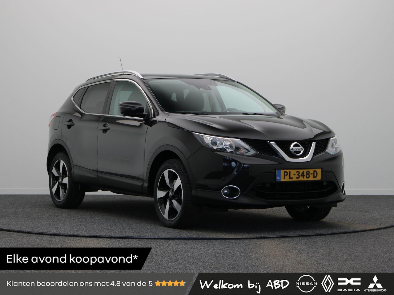 Nissan Qashqai - 1.6 N-Vision | Panoramadak | Trekhaak | Climate control | Lane assist | Rondomzicht camera - AutoWereld.nl