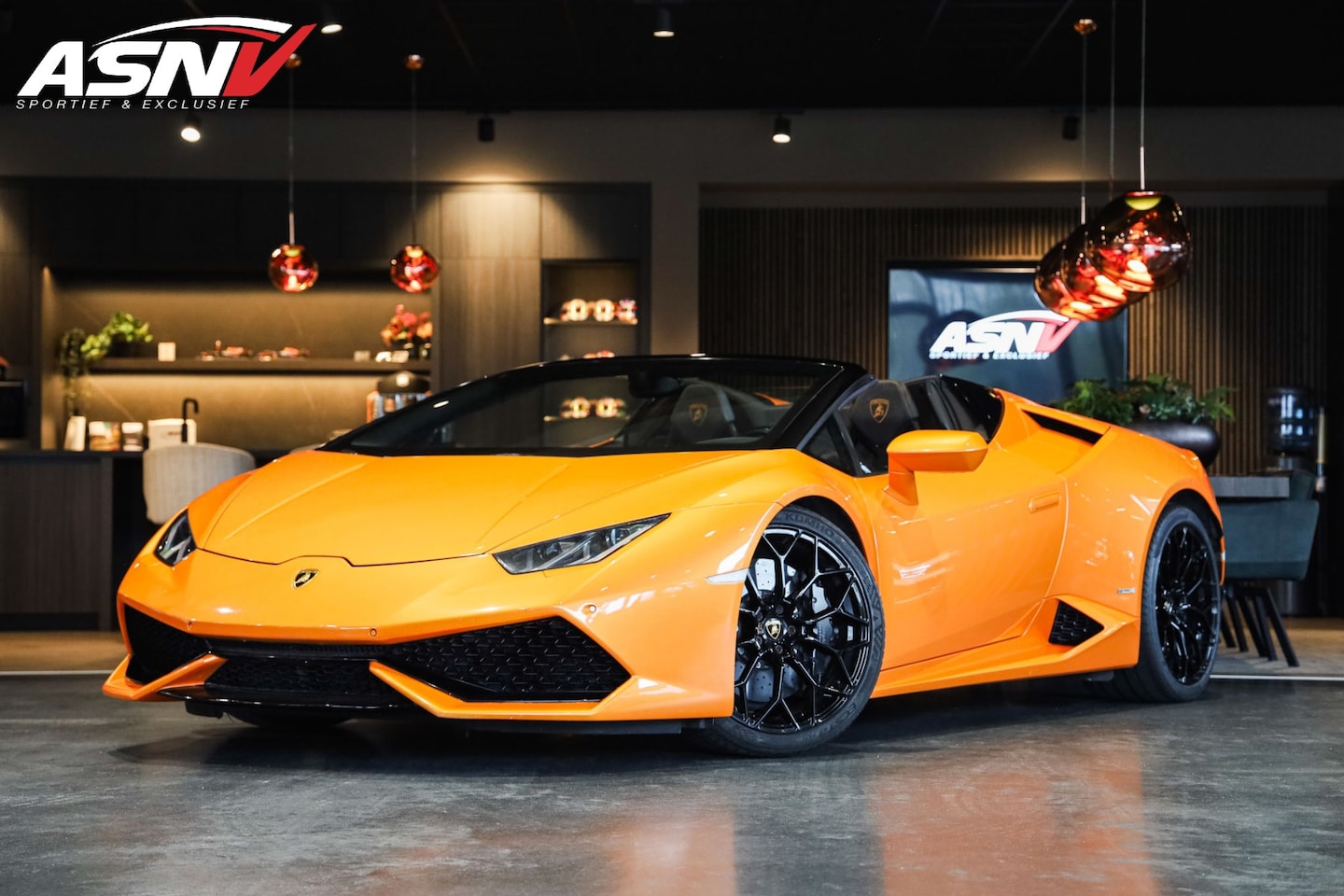 Lamborghini Huracán - Spyder 5.2 V10 LP610-4, 610 PK, Sport/Bucktet/Seats, Arancio/Orange, Full/Sport/Exhaust, 7 - AutoWereld.nl