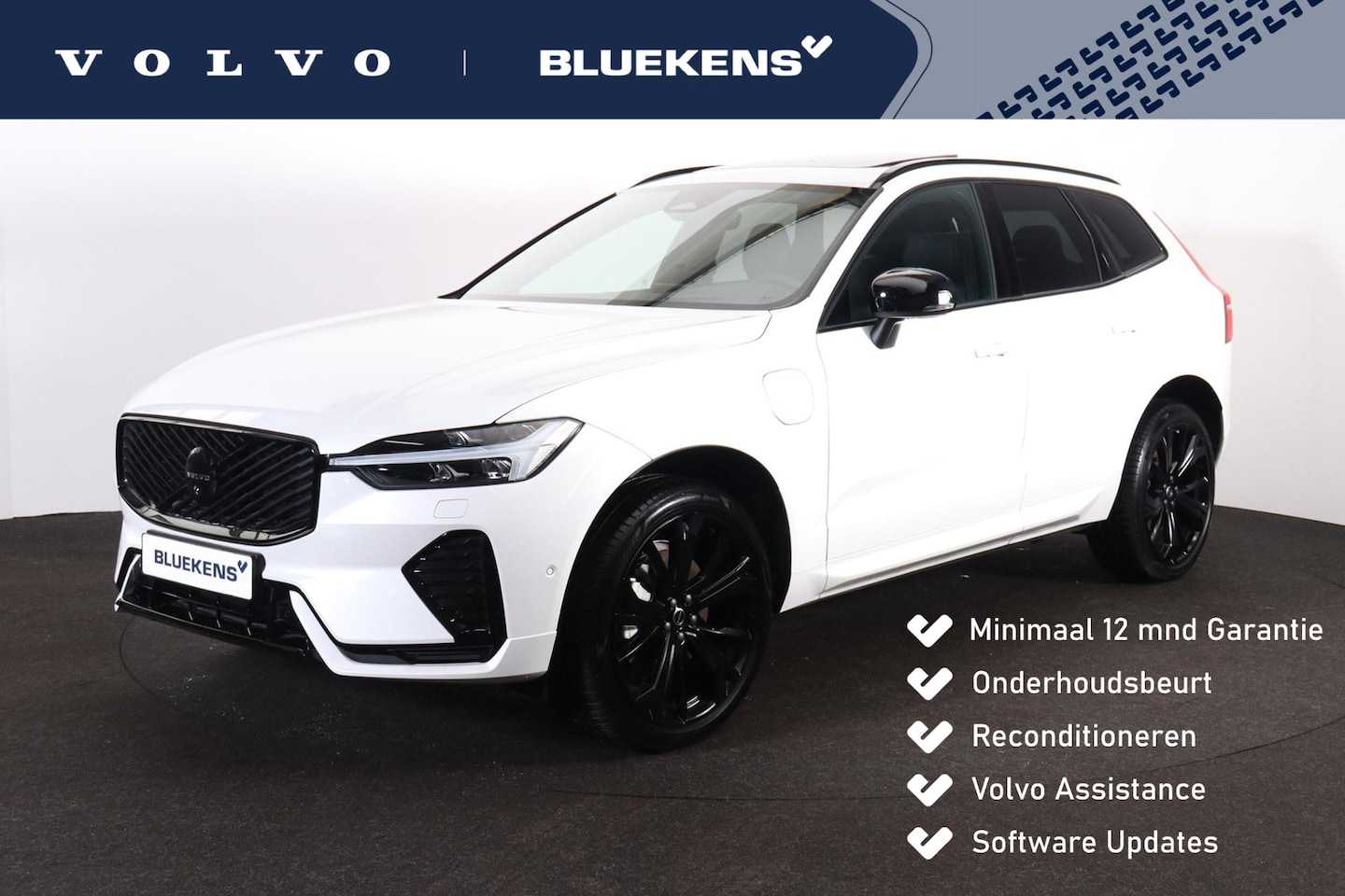Volvo XC60 - T8 Recharge AWD Ultra Black Edition - Panorama/schuifdak - IntelliSafe Assist & Surround - - AutoWereld.nl