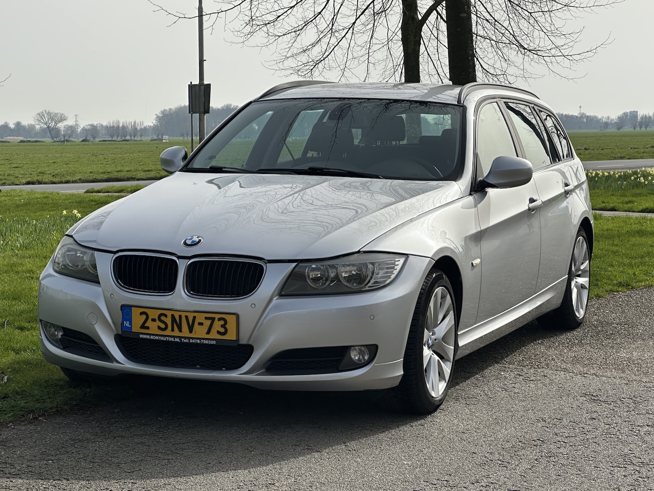 BMW 3-serie Touring - 320d Luxury Line rijdt perfect * automaat - AutoWereld.nl