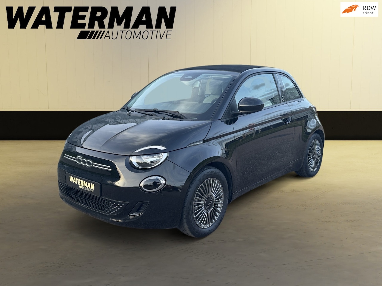Fiat 500e - CABRIO FRANCE EDITION 42KWH Soh 100%/KEYLESS/PDC/CRUISE-CONTROL/CLIMA/CARPLAY - AutoWereld.nl