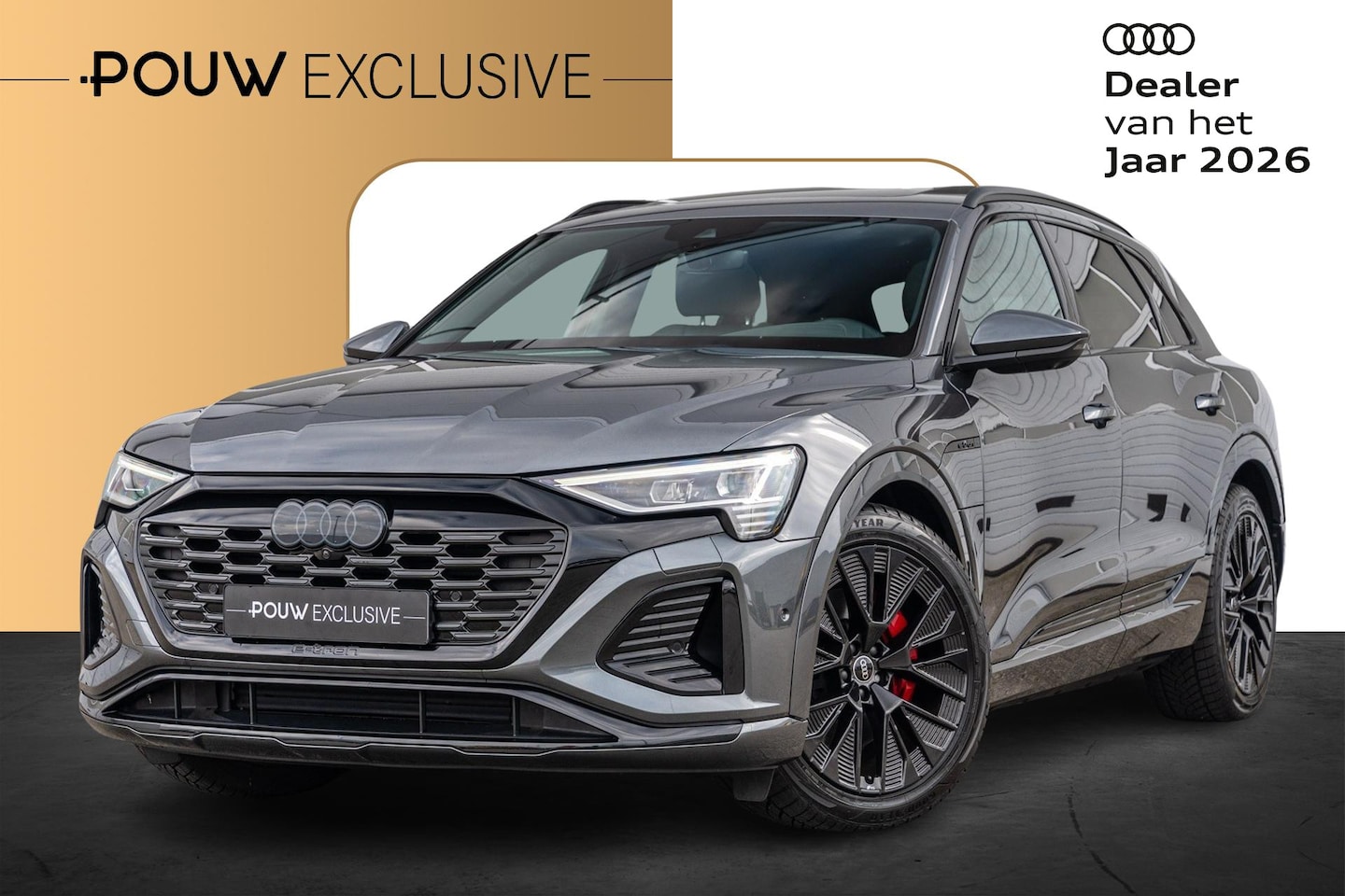 Audi Q8 e-tron - 55 408pk quattro S edition 115 kWh | B&O Audio | Panoramadak | 21" Velgen - AutoWereld.nl