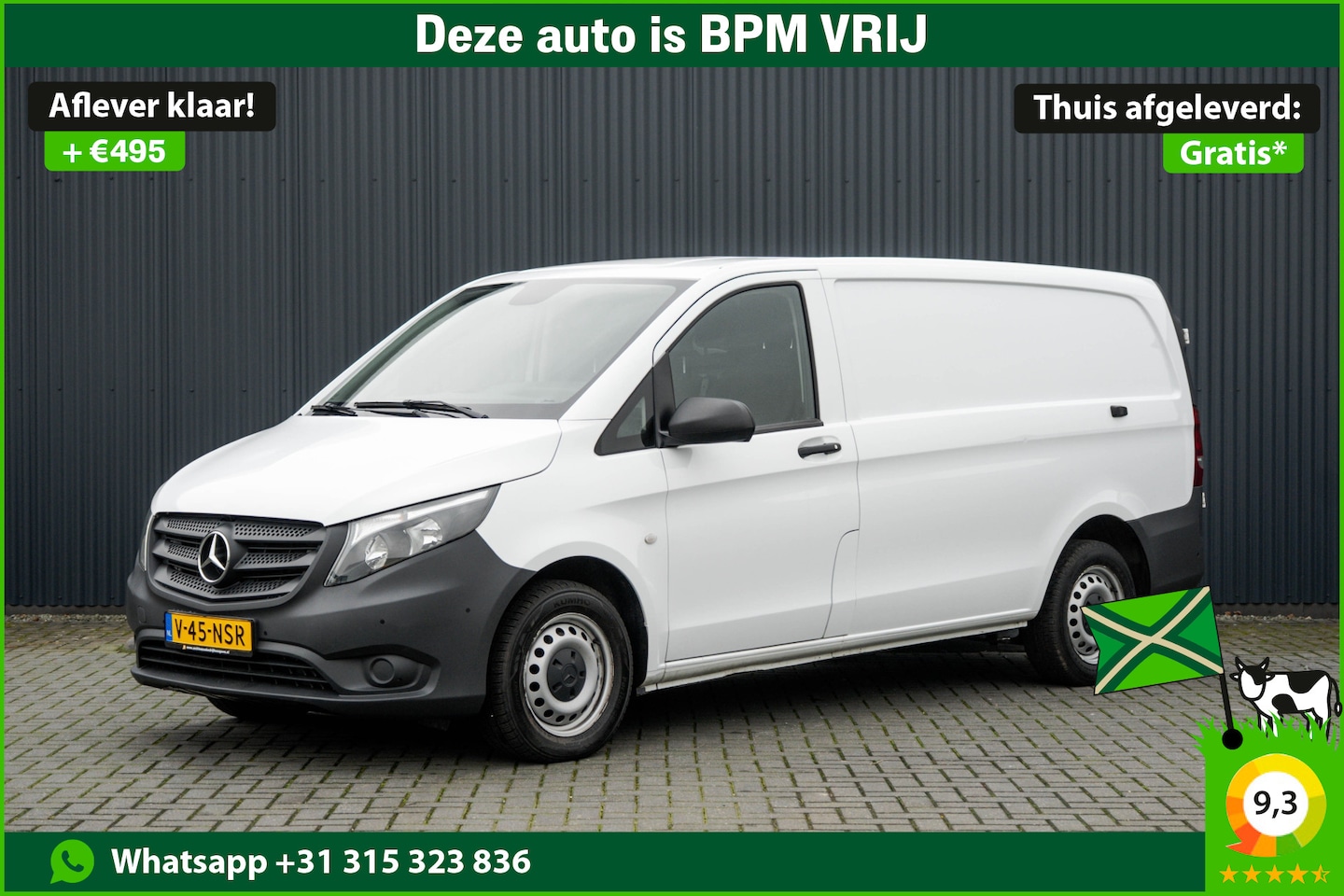 Mercedes-Benz Vito - 116 CDI L2H1 | 160PK | Camera | Carplay | PDC | Cruise | Stoelverwarming | Airco - AutoWereld.nl