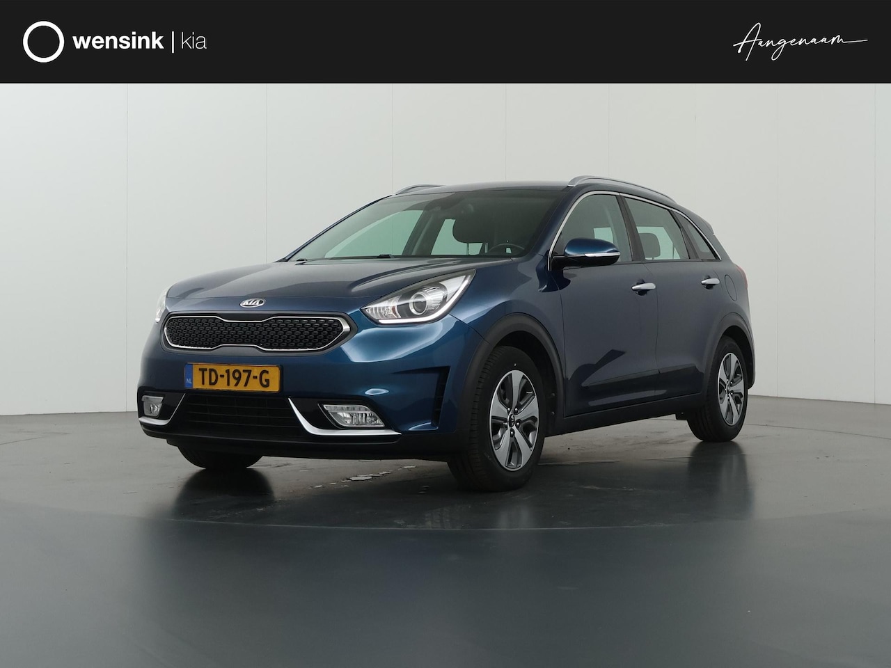 Kia Niro - 1.6 GDi Hybrid DynamicLine | Trekhaak |  Navigatiesysteem | Parkeercamera | Stoelverwarmin - AutoWereld.nl